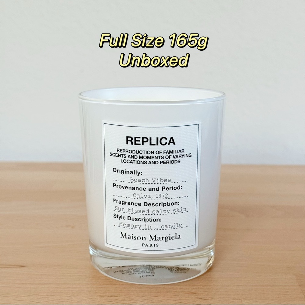 Maison Margiela Replica Beach Vibes Scented Candle 165g without box